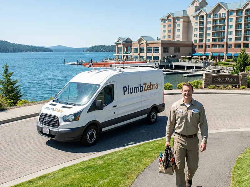 PlumbZebra service team in Coeur d'Alene, ID