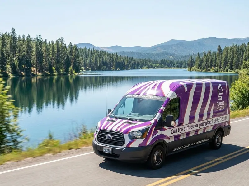 Professional plumber working on newman lake plumbing services service in Spokane - PlumbZebra quality workmanship