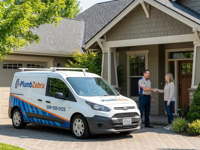 PlumbZebra service team in Spokane Valley, WA