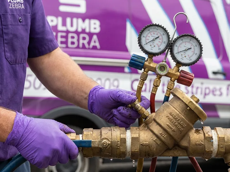 Step-by-step backflow prevention services process