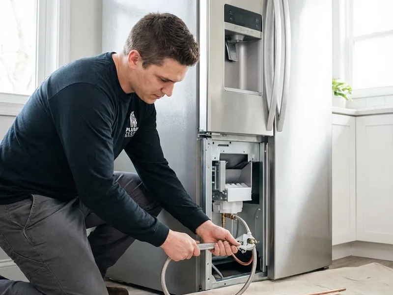 Step-by-step ice maker lines process