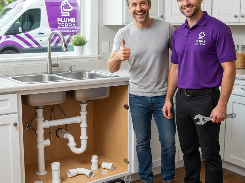 Benefits of choosing PlumbZebra for kitchen sink repair & installation spokane wa