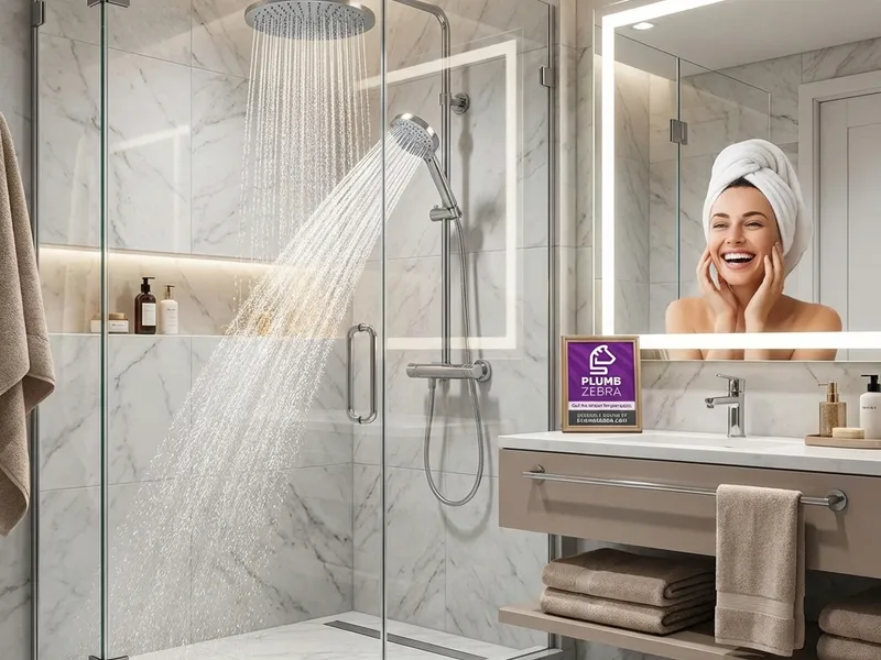 Benefits of choosing PlumbZebra for shower installation & repair spokane wa