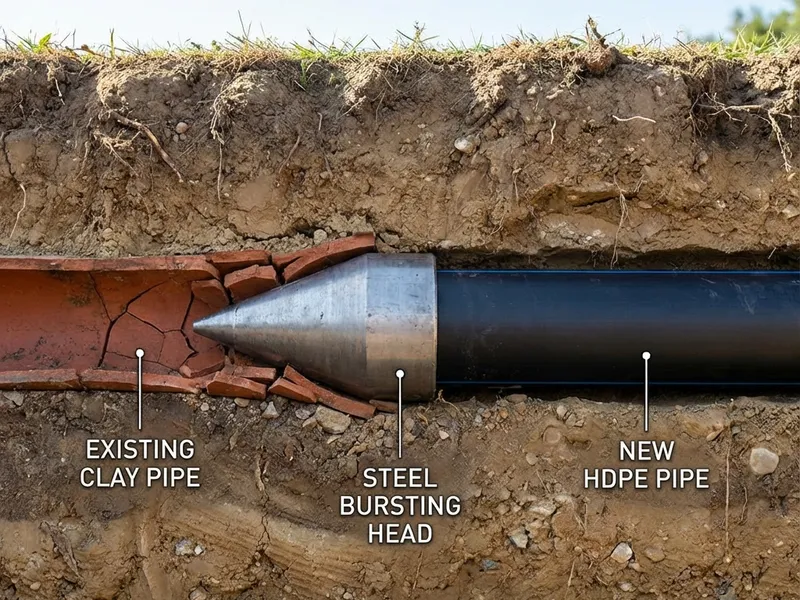 Step-by-step trenchless pipe replacement spokane wa process