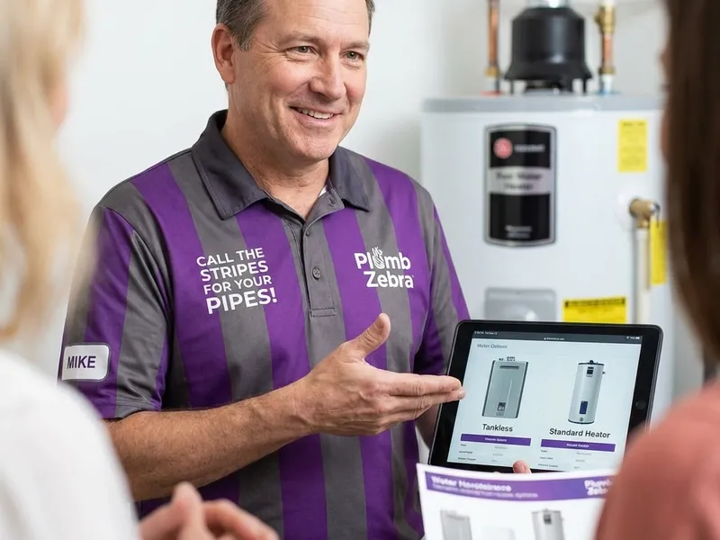 Benefits of choosing PlumbZebra for water heater repair & installation spokane wa