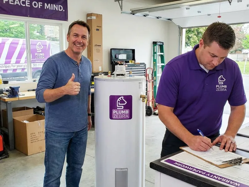 Benefits of choosing PlumbZebra for water heater installation spokane wa