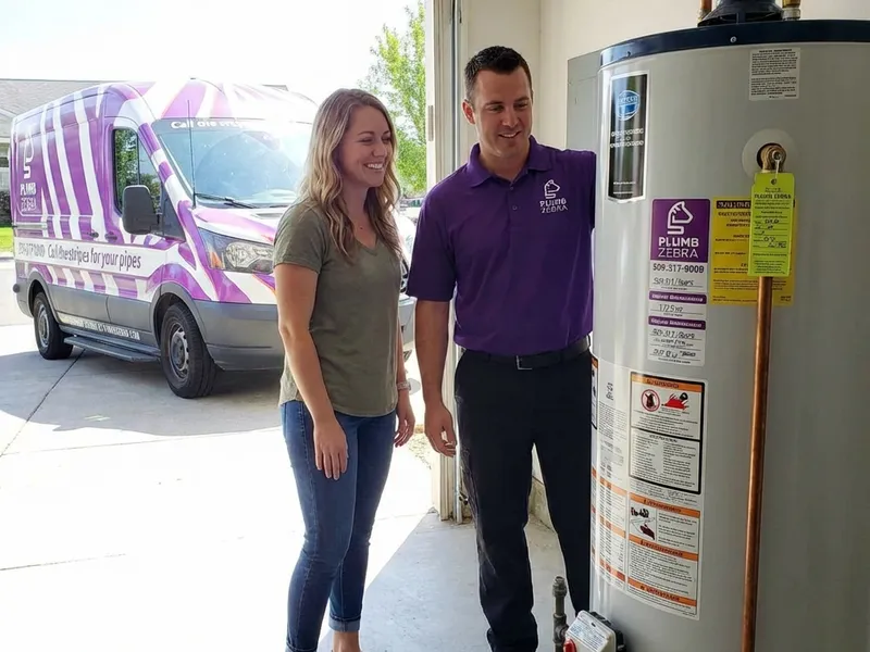 Benefits of choosing PlumbZebra for water heater maintenance spokane wa