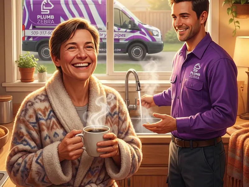 Benefits of choosing PlumbZebra for water heater repair spokane wa