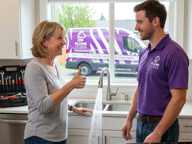 Benefits of choosing PlumbZebra for water pressure issues