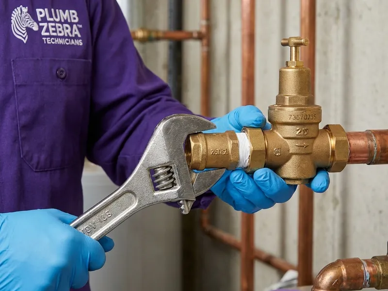 Step-by-step water pressure issues process