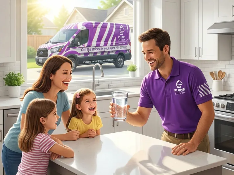 Benefits of choosing PlumbZebra for water softener installation spokane wa