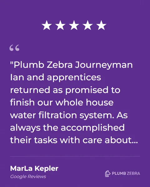 5-Star Plumb Zebra Review